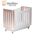 Детская кроватка Micuna Babysitter (white/copper
						
					) — Фото