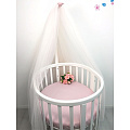 Балдахин Marele для кроватки Ellipsebed / Stokke 460453 и 460455 (460455 розовый) — Фото