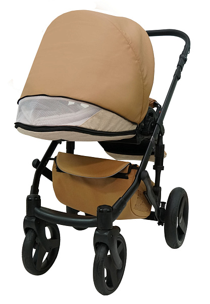 Детская коляска Ray Ultra Ecco 2 в 1, 100% эко-кожа фото 17