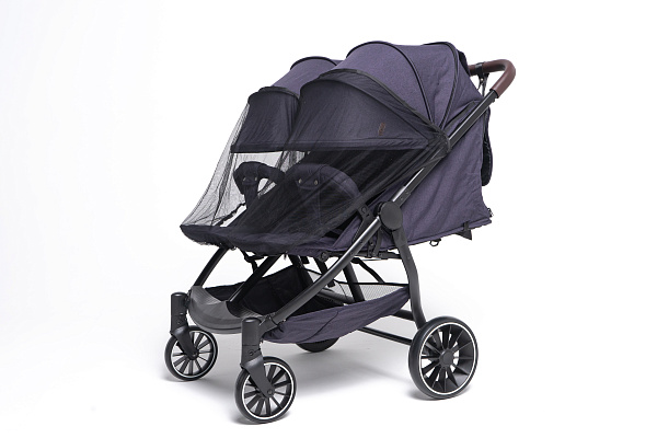 Детская прогулочная коляска для двойни Bubago Model Q Duo фото 15