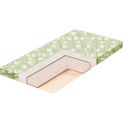 EB-8 Бамбуковый матрас в детскую кроватку Bambola Eco Bamboo 8 см, бязь 60х120