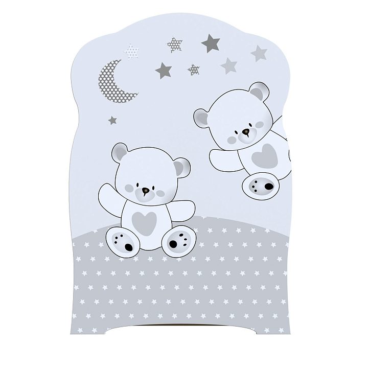 Детская кроватка ВДК Funny Bears, маятник/ящик — как выглядит в жизни