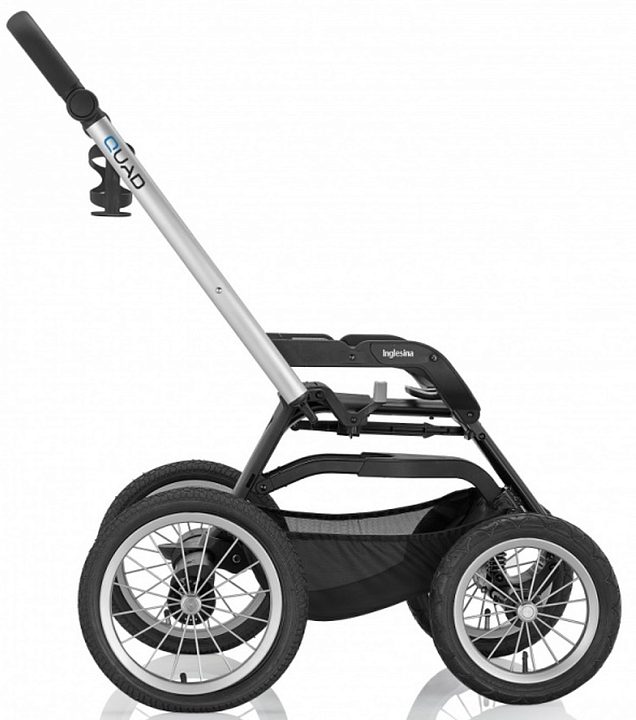 Детская коляска-люлька Inglesina Quad на шасси Quad XT Black — как выглядит в жизни