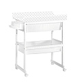 Детский пеленальный комод с ванночкой Micuna B-1158 plus (white/матрасик grey stars
						
					) — Фото