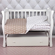 Комплект постельного белья в кроватку AmaroBaby Baby Boom из бязи, 3 предмета - Фото