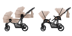 Коляска для двойни Bebetto42 Simple 3 в 1