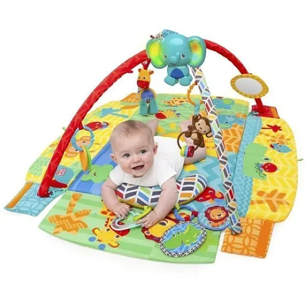 Развивающий коврик Bright Starts Брайт Стартс Солнечное Сафари 52157 фото 3