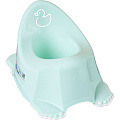 Нескользящий музыкальный горшок Tega Baby Уточка (Light Green - Салатовый) — Фото