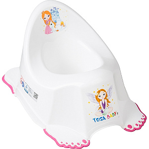 Нескользящий детский горшок Tega Baby Принцесса Little Princess