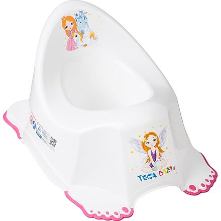 Нескользящий детский горшок Tega Baby Принцесса Little Princess