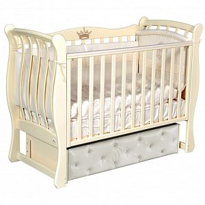 Детская кроватка Oliver Viana Elegance Premium, универсальный маятник/ящик