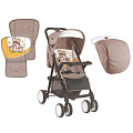 Детская прогулочная коляска Lorelli Aero (Бежево-желтый/Beige&Yellow Family 1803
						
					) — Фото
