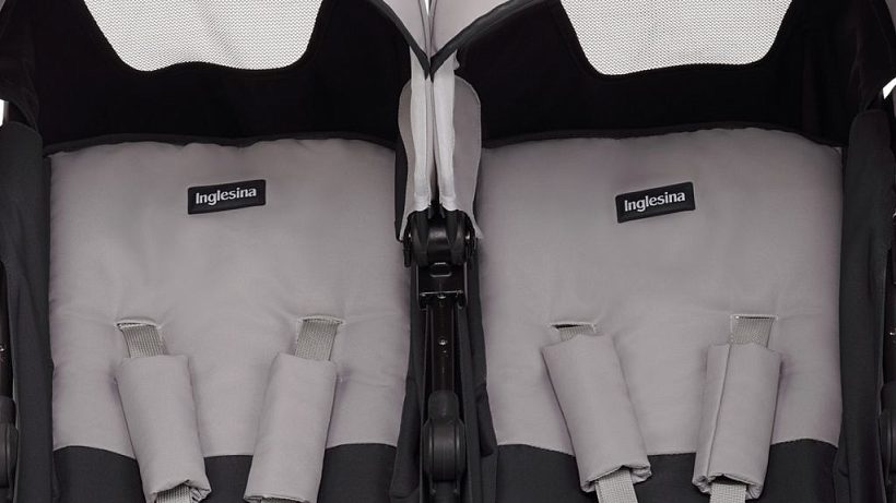 Детская прогулочная коляска для двойни Inglesina Twin Swift — как выглядит в жизни