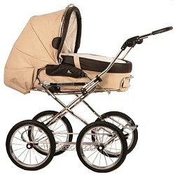 Детская коляска Hesba Condor Coupe Lux Classic Collection 2 в 1, кожа