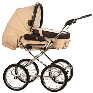 Детская коляска Hesba Condor Coupe Lux Classic Collection 2 в 1, кожа