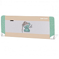 Защитный барьер для кроватки Lorelli Лорелли 120 см (Бежево-зеленый/Beige&Green Sleeping Bear 1802) — Фото