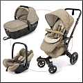 Детская коляска Concord Neo TS Sleeper+Air 3 в 1 (Powder Beige
						
					) — Фото