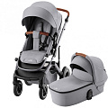 Детская коляска Britax Roemer Smile 5Z 2 в 1 (Frost Grey
						
					) — Фото