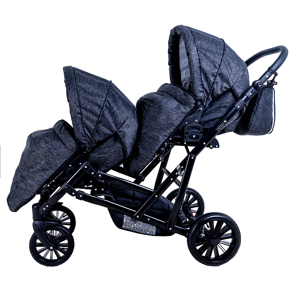 Детская коляска для двойни Ray Ultra Duo 2 в 1 фото 1