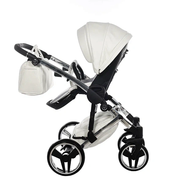 Детская коляска Junama Diamond Individual V2 2 в 1 на серебряной раме фото 14