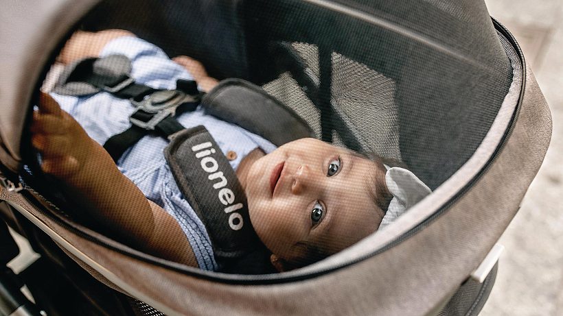 Детская коляска Lionelo Greet 2 в 1 с жесткой люлькой — как выглядит в жизни
