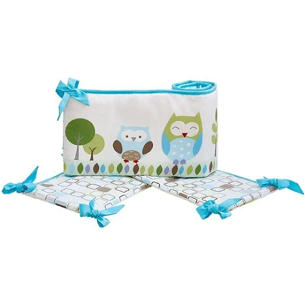 Комплект в кроватку Giovanni Shapito Summer Owls Джованни Шапито Саммер Оулс, 7 предметов фото 4