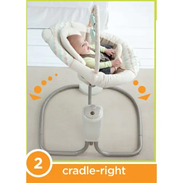 Электрокачели Graco Snuggle Swing Грако Снагл Свинг фото 3