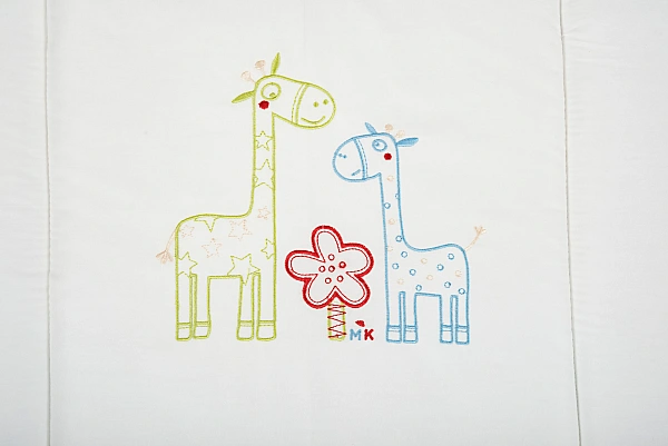 Комплект постельного белья Nuovita Giraffe для кровати-трансформера Nido Magia (6 предметов) фото 10