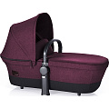 Коляска-люлька для новорожденного Cybex Priam Lux, шасси Trekking Chrome (Grape Juice
						
					) — Фото