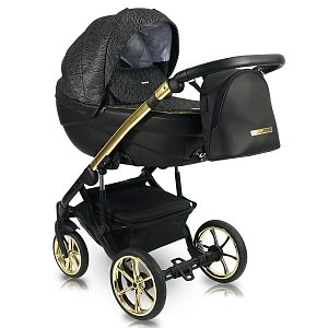 Детская коляска Bexa Ideal 2 в 1 на золотой раме