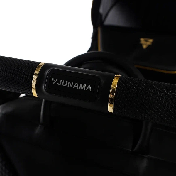 Детская коляска Junama Fluo Line V2 2 в 1 на золотой раме фото 8