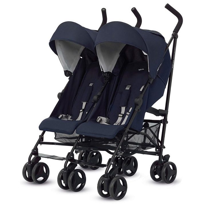 Детская прогулочная коляска для двойни Inglesina Twin Swift — как выглядит в жизни