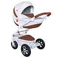Детская коляска Tutek Timer Eco 2 в 1, эко-кожа (ECO 3 B/B
						
					) — Фото