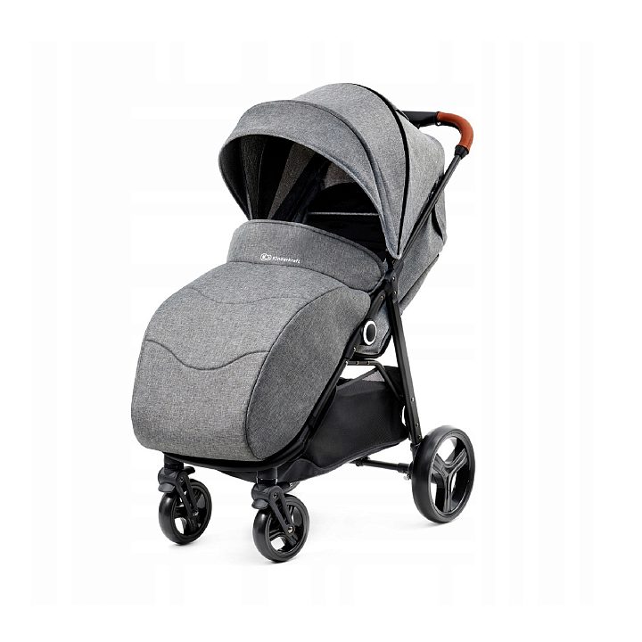 Детская прогулочная коляска Kinderkraft Grande — как выглядит в жизни