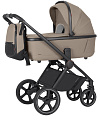 Детская коляска Carrello Ultimo CRL-6528 2 в 1 на черной раме (Pearl Beige
						
					) — Фото