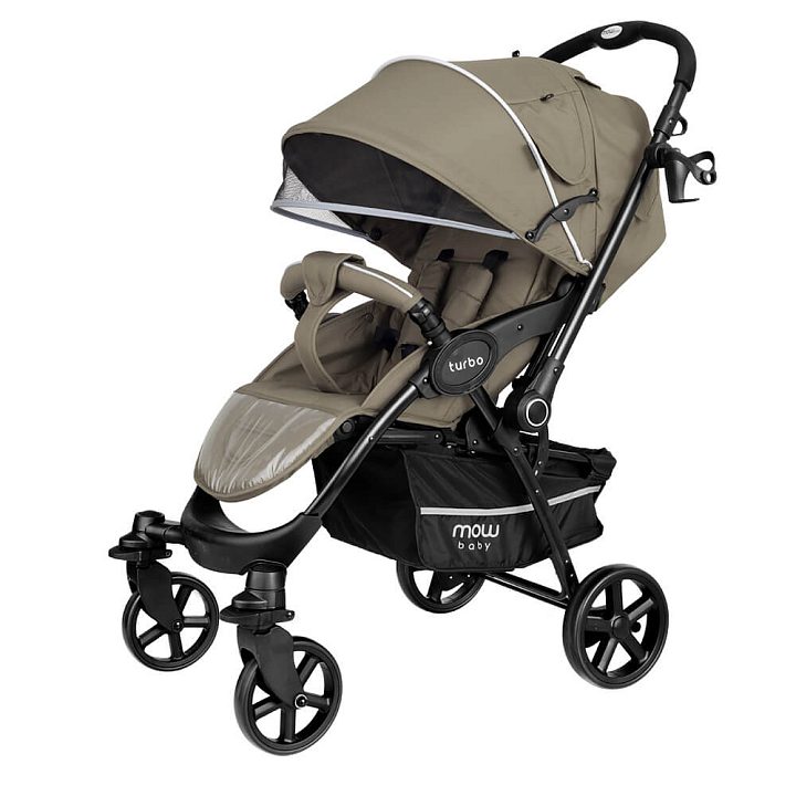 Детская прогулочная коляска Mowbaby Turbo — как выглядит в жизни