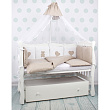 Комплект Premium в кроватку AmaroBaby Кроха, 18 предметов (6+12 бортиков), бязь - Фото