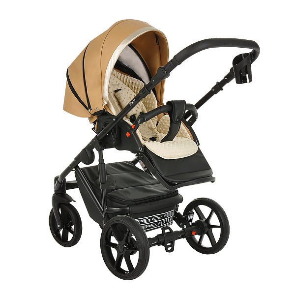 Детская коляска Pituso Luna 2 в 1, 100% экокожа фото 6