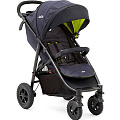 Детская прогулочная коляска Joie Litetrax 4 Air Stroller (Denim Zest
						
					) — Фото
