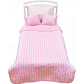 Покрывало + 2 декоративные подушки для дошкольников Shapito by Giovanni Z-Kids 170 х 110 см (Pink) — Фото