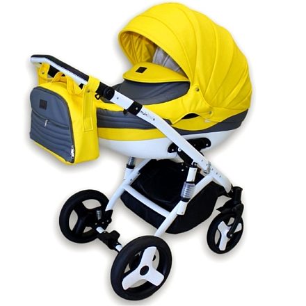 Детская коляска Jaxee Nacer Ecco 3 в 1, экокожа