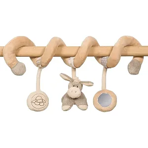 Мягкие игрушки Nattou Toy spiral Наттоу Той спираль Cappuccino Кролик, Овечка и Ослик 211161