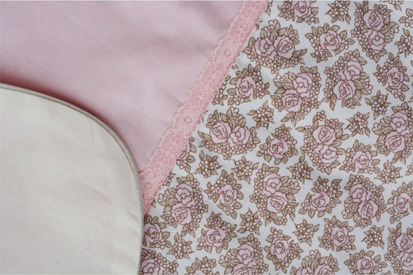 Комплект постели в кроватку Chepe for Nuovita Provenza Francese Rosa Французский Прованс, 6 предметов фото 1