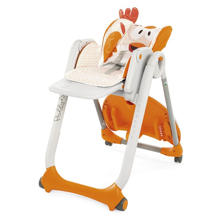Стульчик для кормления Chicco Polly2Start — как выглядит в жизни