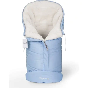 Конверт в детскую коляску Esspero Sleeping Bag White 100% шерсть