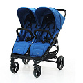 Детская прогулочная коляска для двойни Valco Baby Snap Duo (Ocean Blue
						
					) — Фото