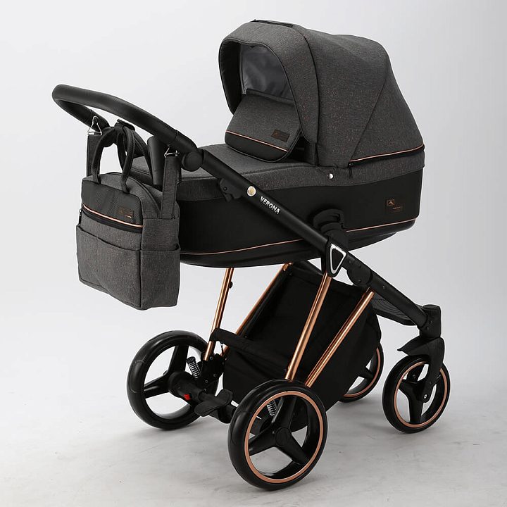 Детская коляска Adamex Verona Special Edition 3 в 1 — как выглядит в жизни