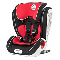 Автомобильное кресло Mr Sandman Barcelona Isofix 9-36 кг (Черный/Красный
						
					) — Фото