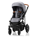 Детская прогулочная коляска Britax Romer Smile 3 (Frost Grey/Brown
						
					) — Фото