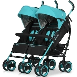 Детская прогулочная коляска для двойни EasyGo Duo Comfort